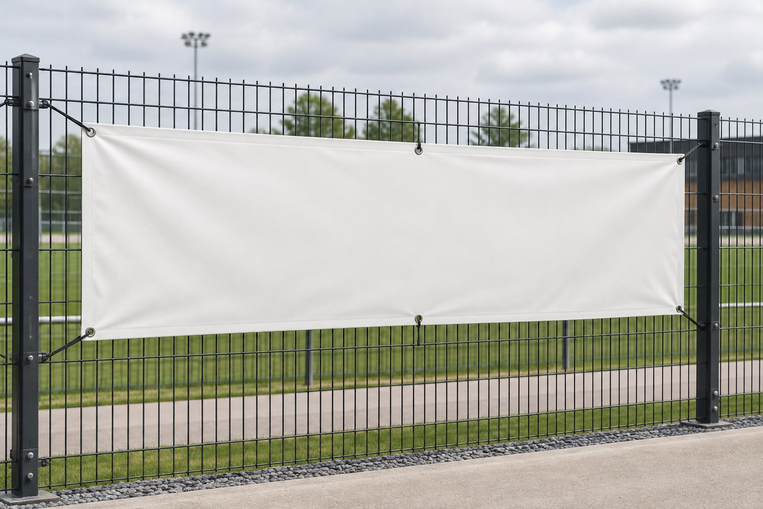 Event fence mockup preview